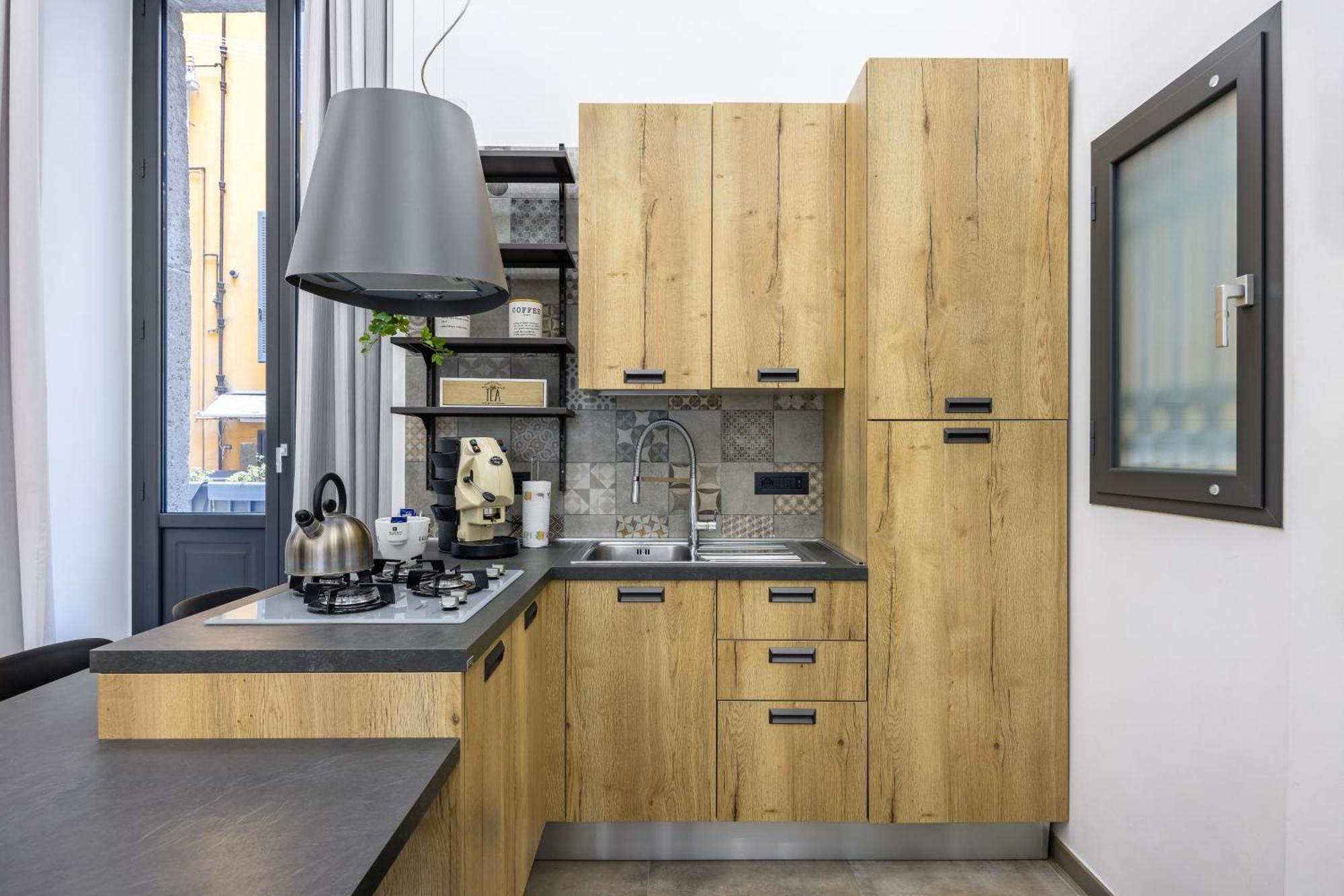 Palazzo Mormando - Industrial Apartment Napoli Bagian luar foto